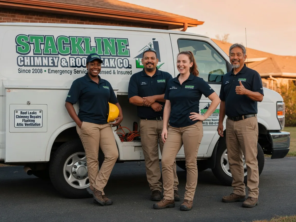 Chimney flashing repair company in Elizabethtown, NC